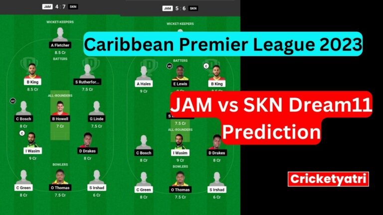 JAM vs SKN Dream11