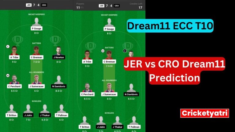JER vs CRO Dream11