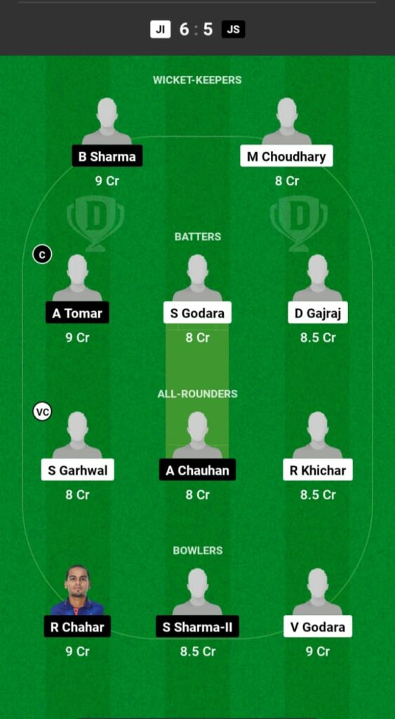 JI vs JS Dream11