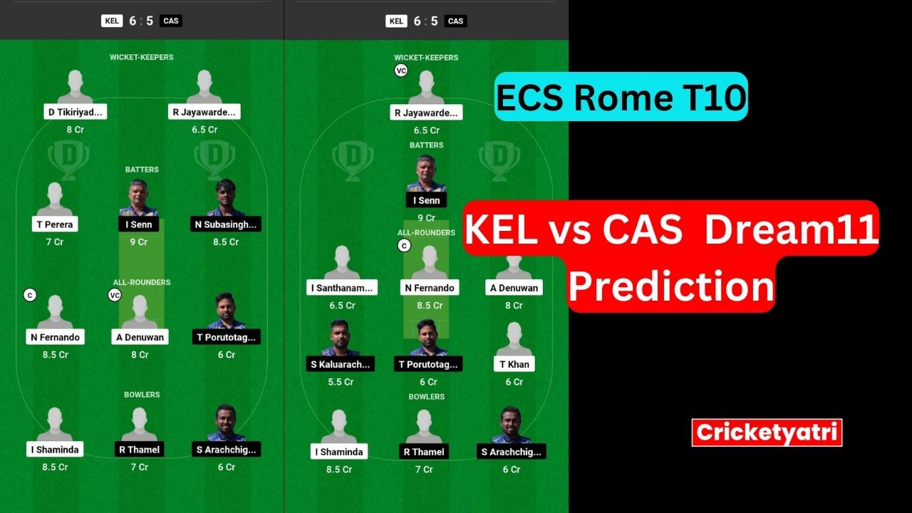 KEL vs CAS Dream11