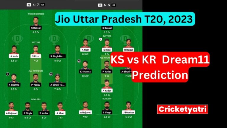 KS vs KR Dream11