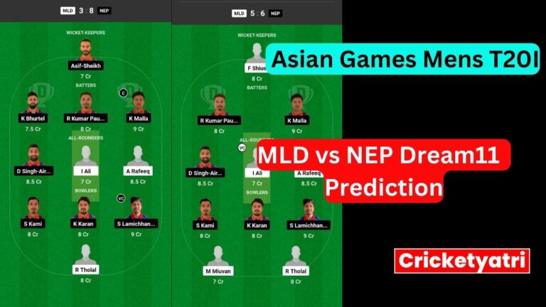 MLD vs NEP Dream11