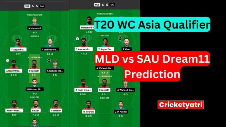 MLD vs SAU Dream11