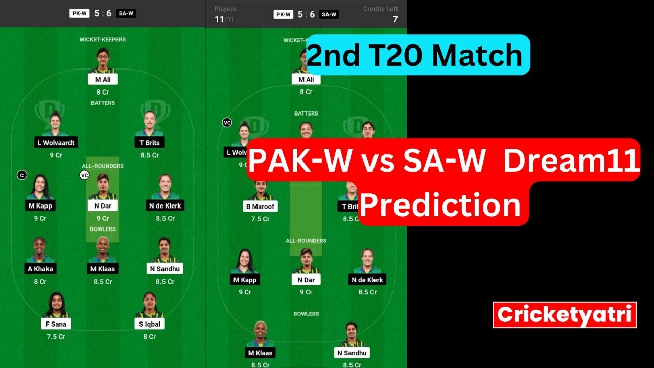 PAK-W vs SA-W Dream11