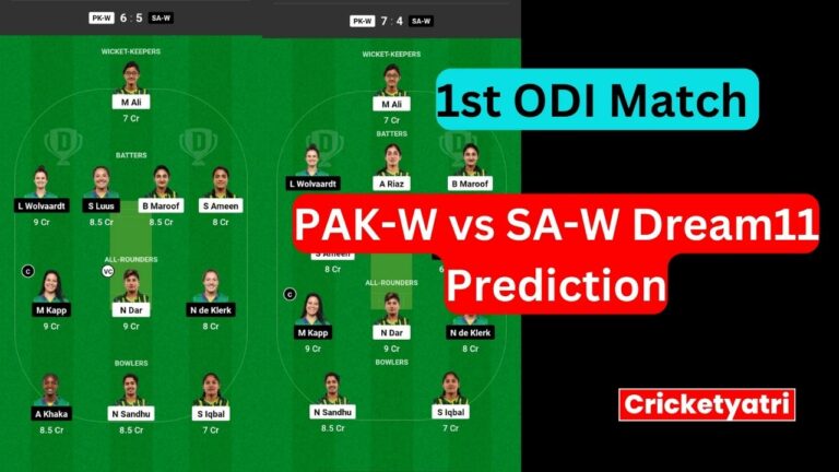 PAK-W vs SA-W Dream11