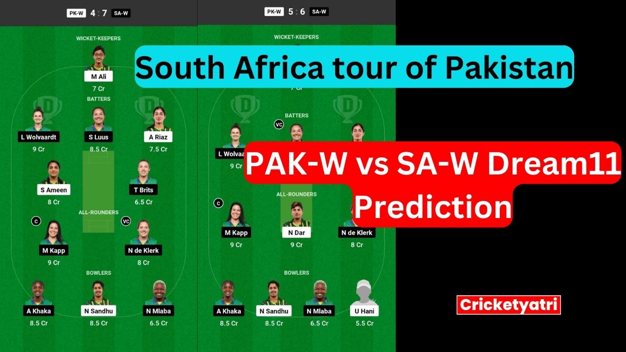 PAK-W vs SA-W Dream11