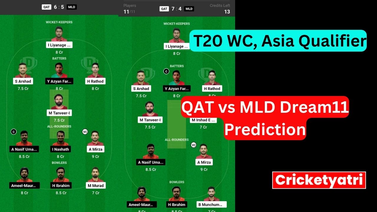 QAT vs MLD Dream11