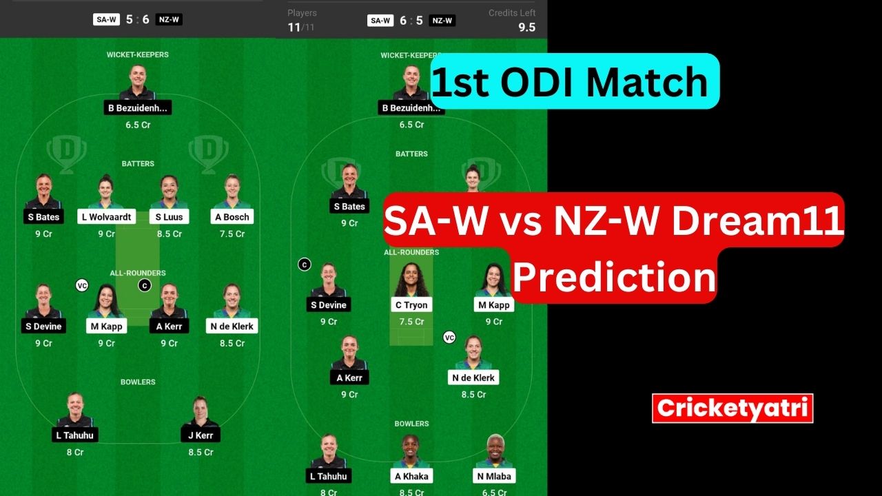 SA-W vs NZ-W Dream11