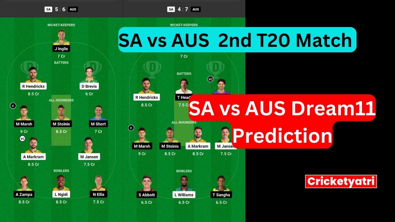 SA vs AUS Dream11