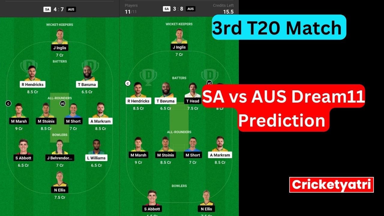 SA vs AUS Dream11