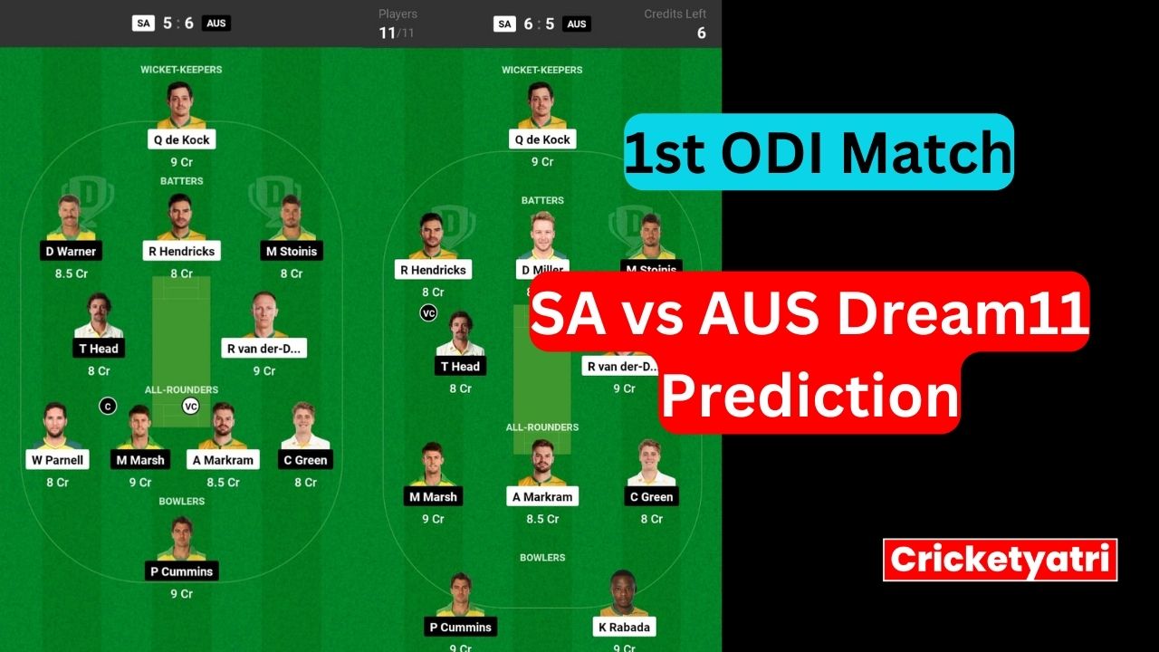 SA vs AUS Dream11