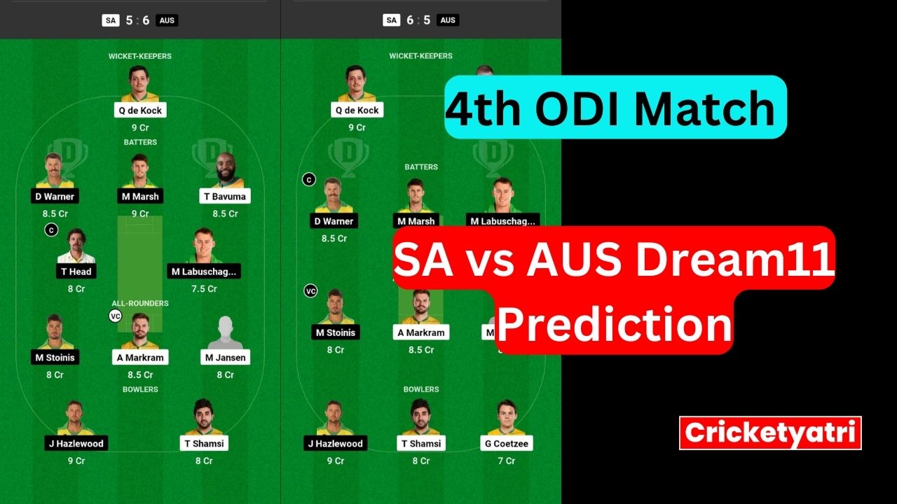 SA vs AUS Dream11