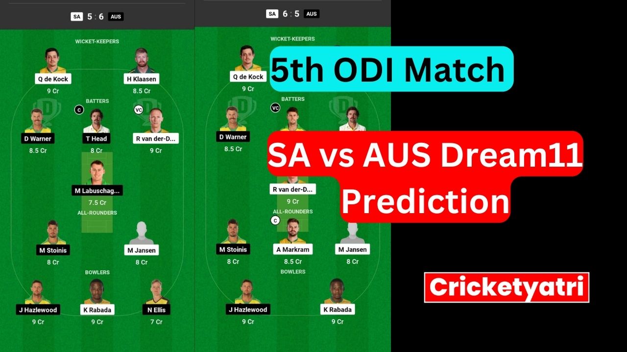 SA vs AUS Dream11