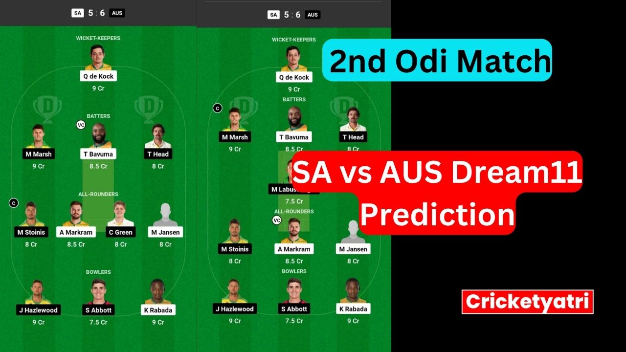 SA vs AUS Dream11