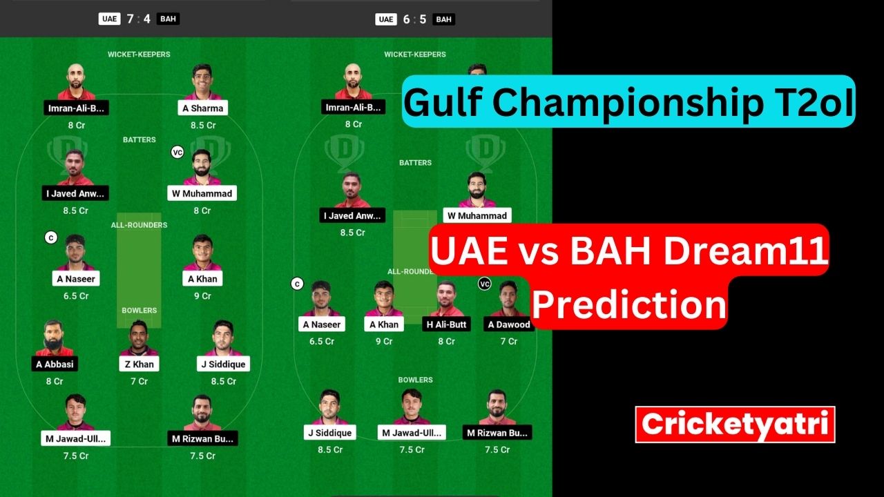 UAE vs BAH Dream11