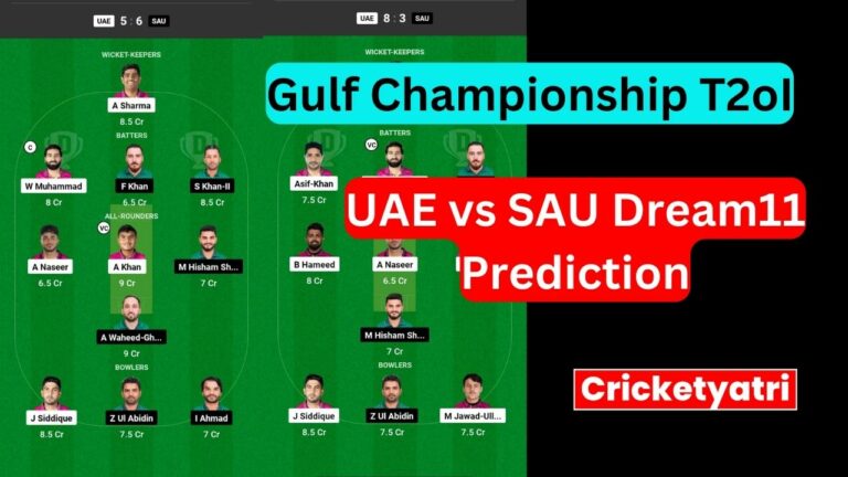 UAE vs SAU Dream11