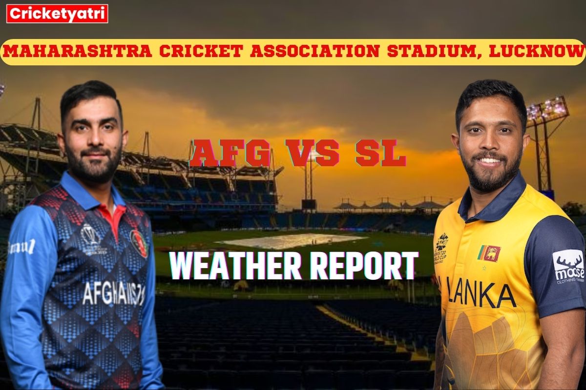 AFG vs SL Weather Report