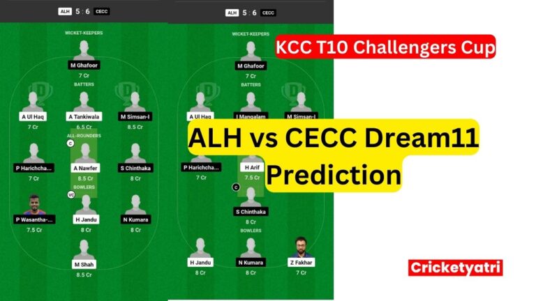 ALH vs CECC Dream11