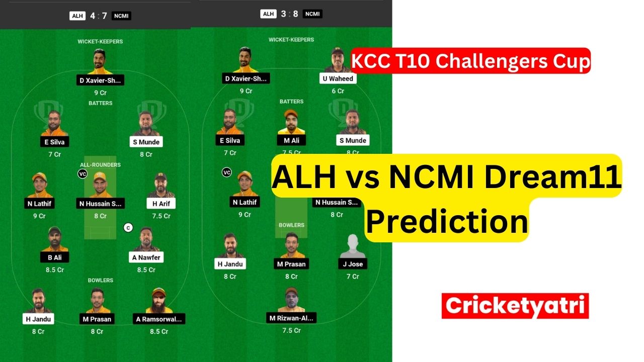 ALH vs NCMI Dream11