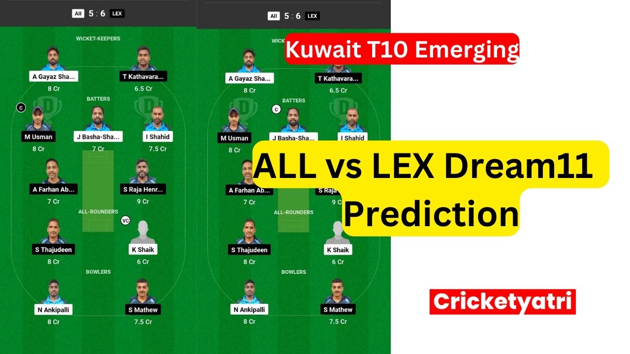 ALL vs LEX Dream11