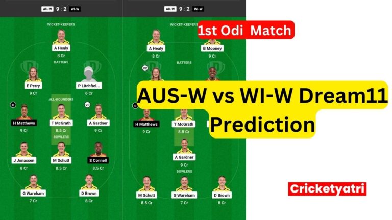 AUS-W vs WI-W Dream11