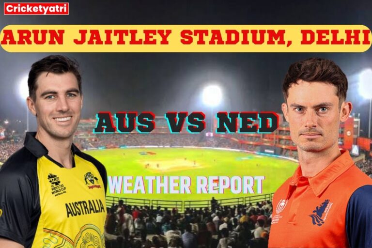 AUS vs NED Weather Report