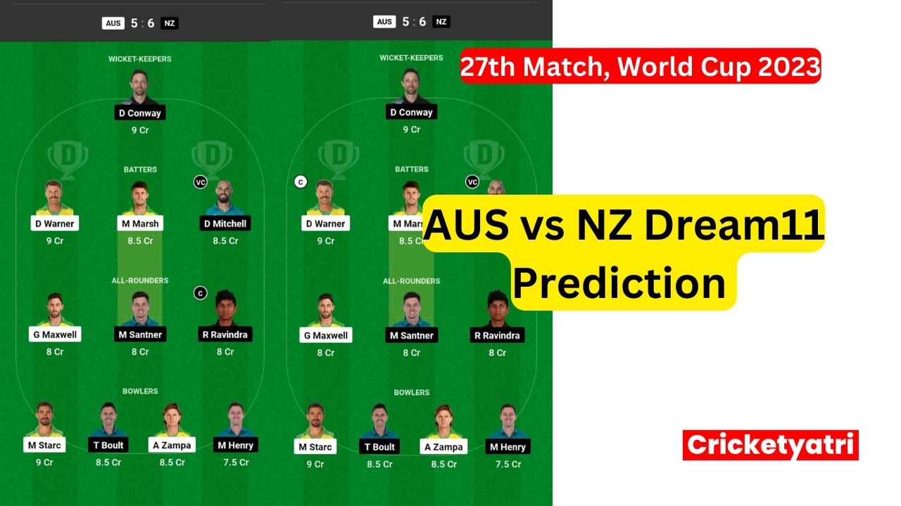 AUS vs NZ Dream11