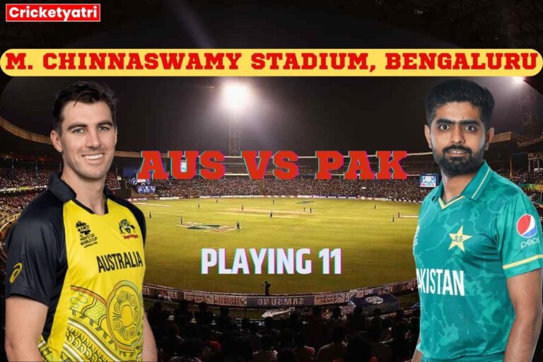 AUS vs PAK Playing 11