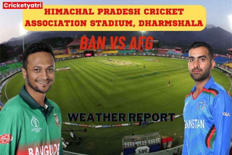 BAN vs AFG Weather Report