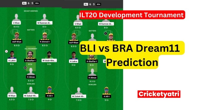 BLI vs BRA Dream11