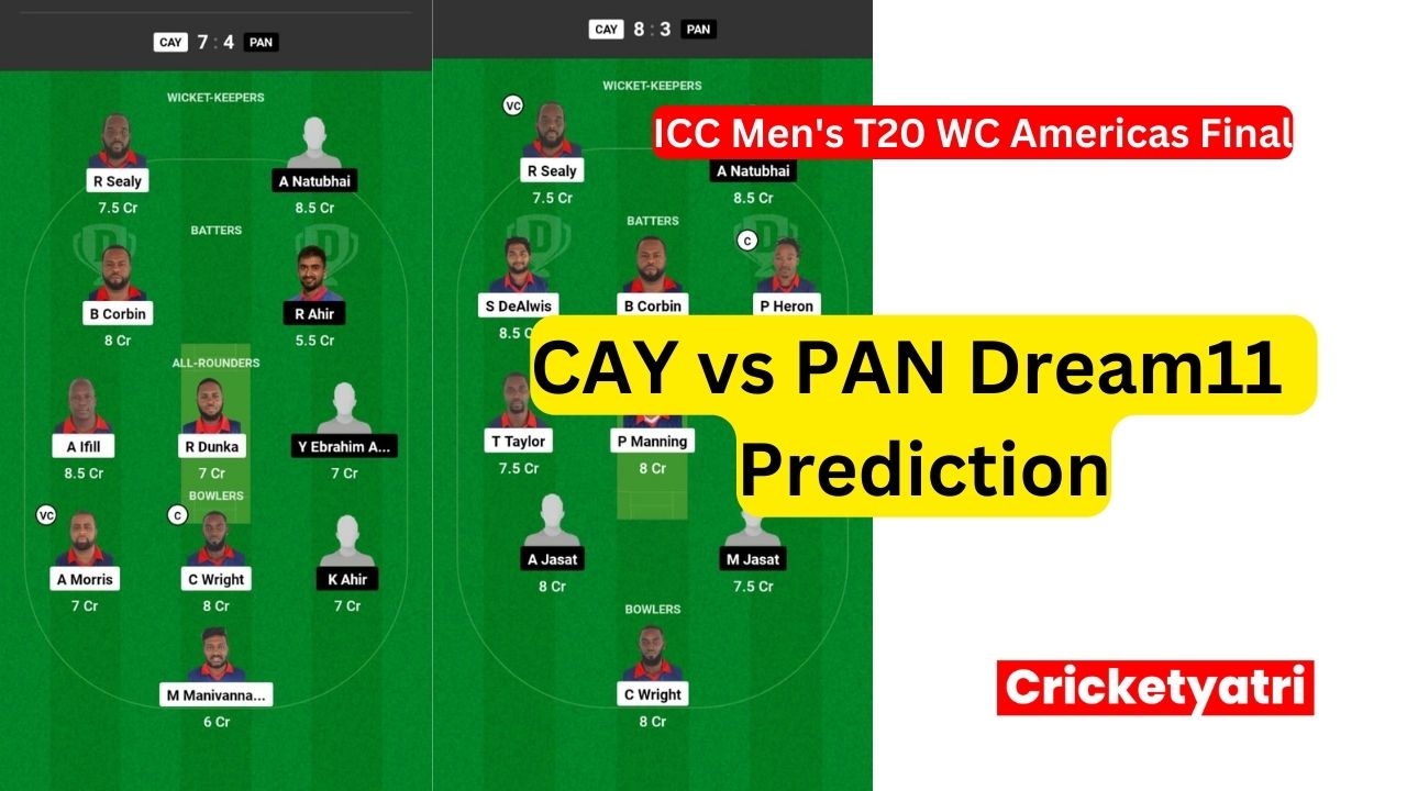 CAY vs PAN Dream11