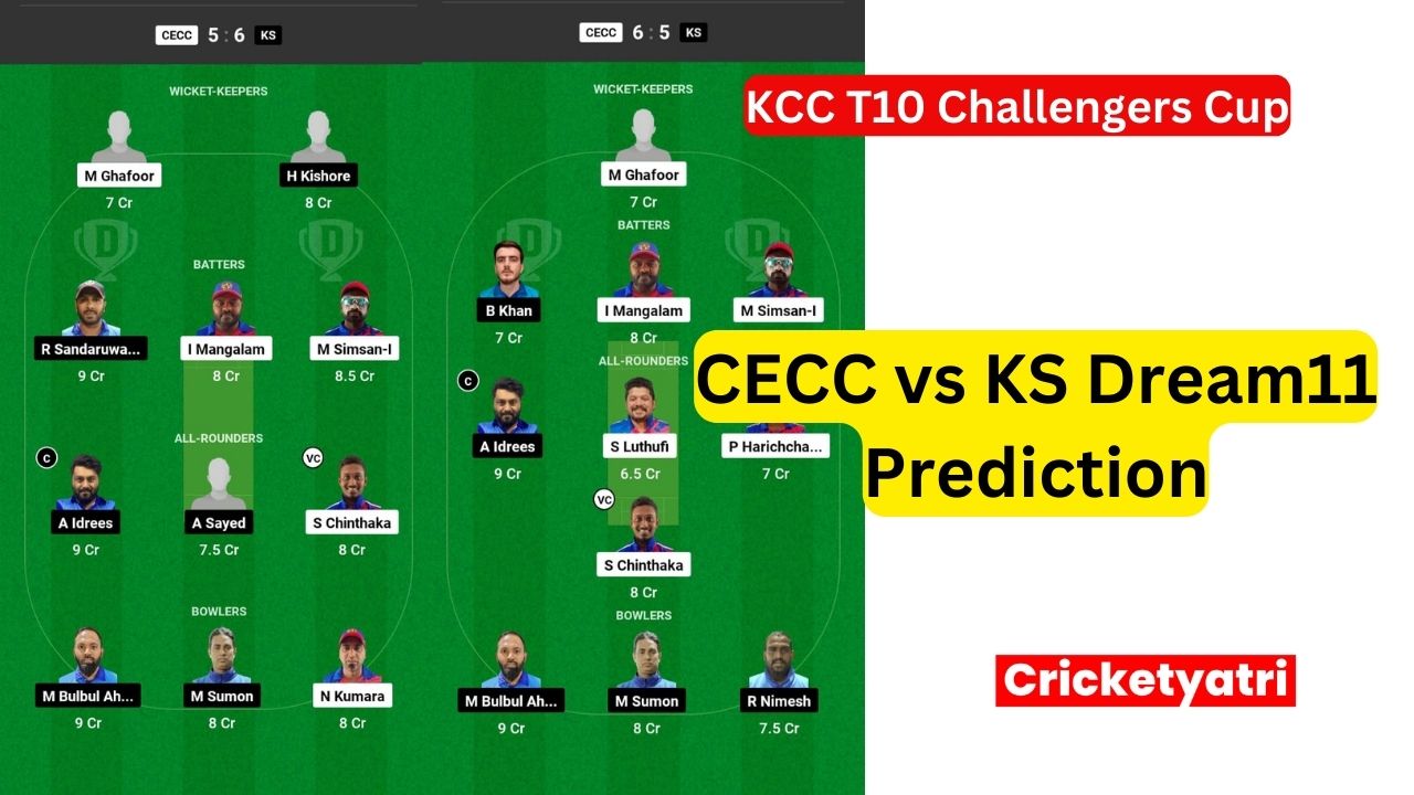 CECC vs KS Dream11