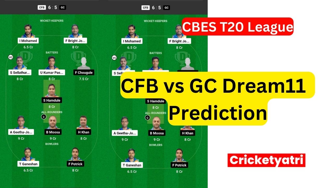 CFB vs GC Dream11