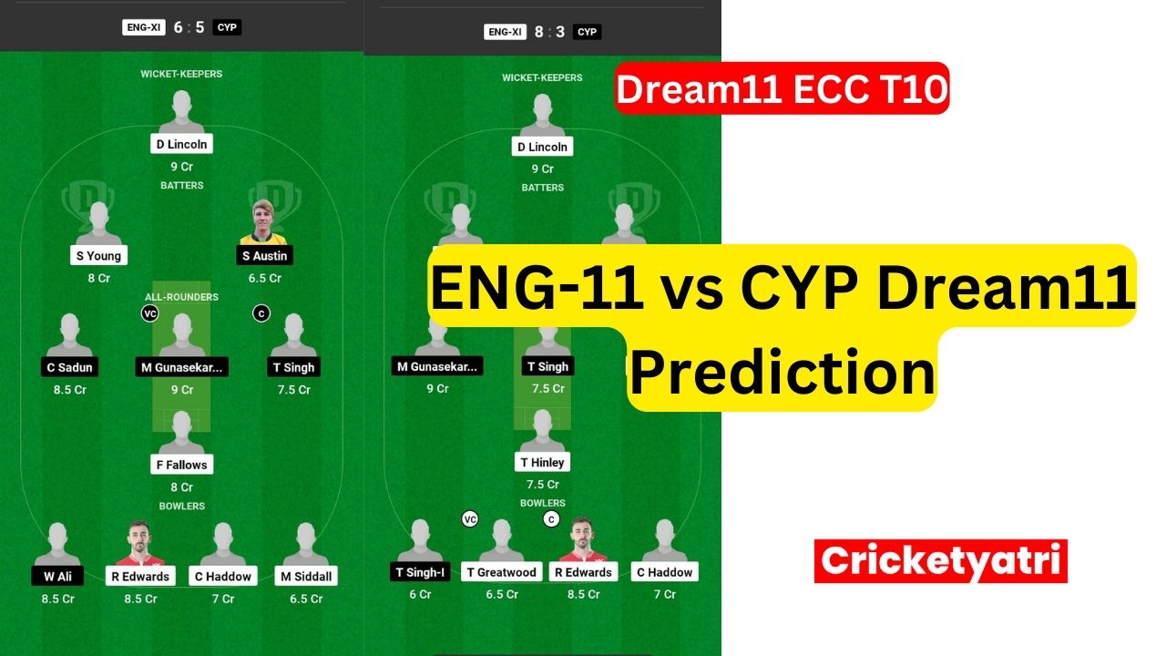 ENG-11 vs CYP Dream11