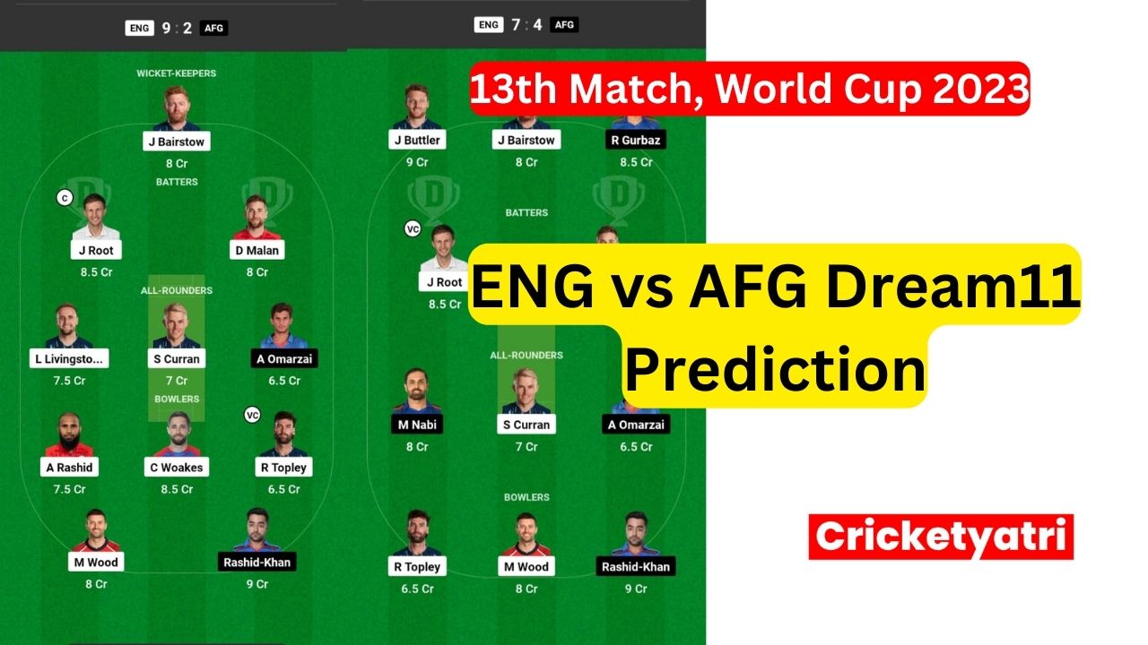 ENG vs AFG Dream11