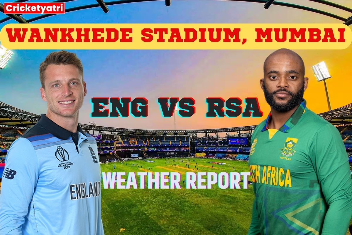 ENG vs RSA Weather Report