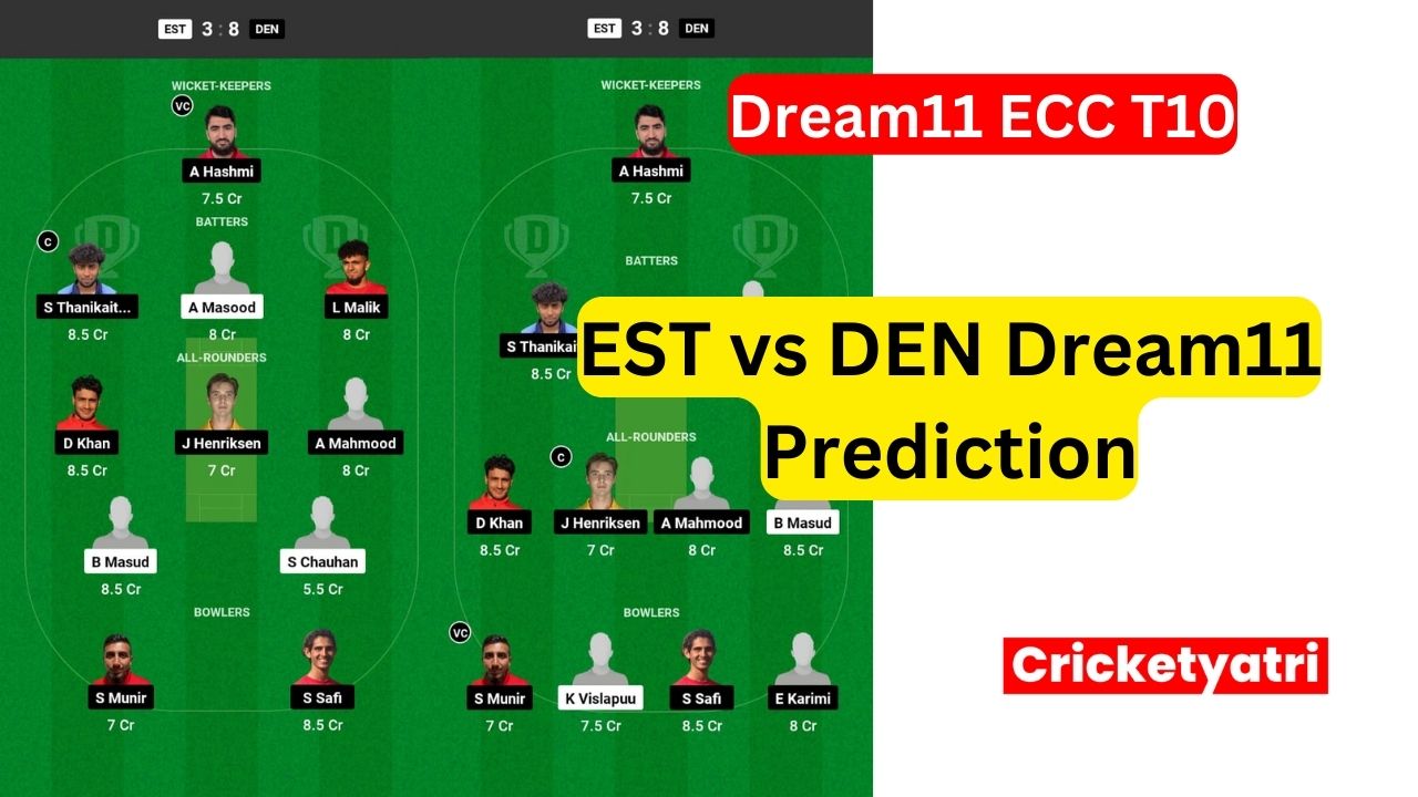 EST vs DEN Dream11