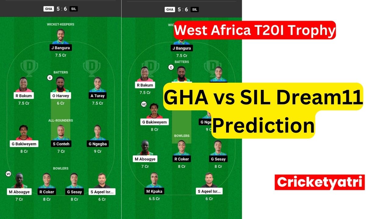 GHA vs SIL Dream11