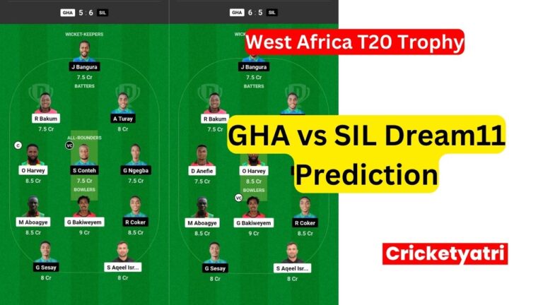 GHA vs SIL Dream11