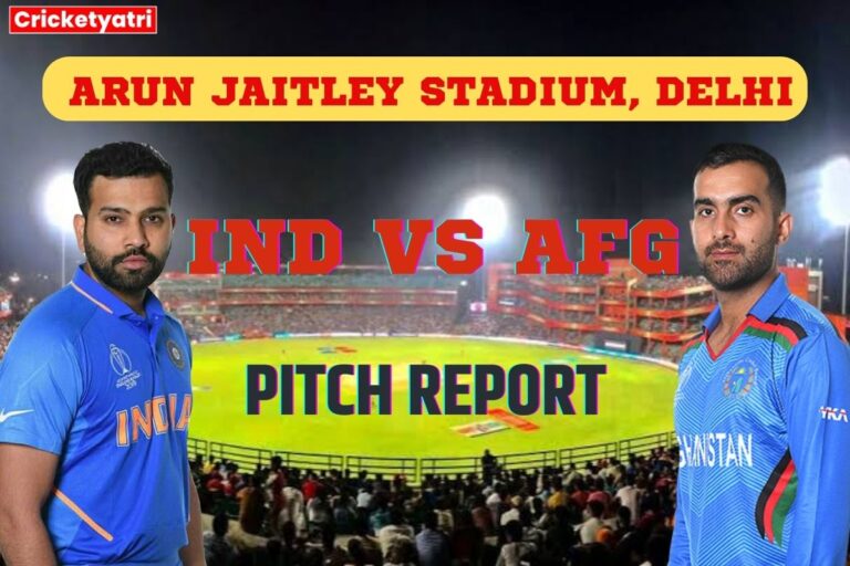 IND vs AFG Pitch Report