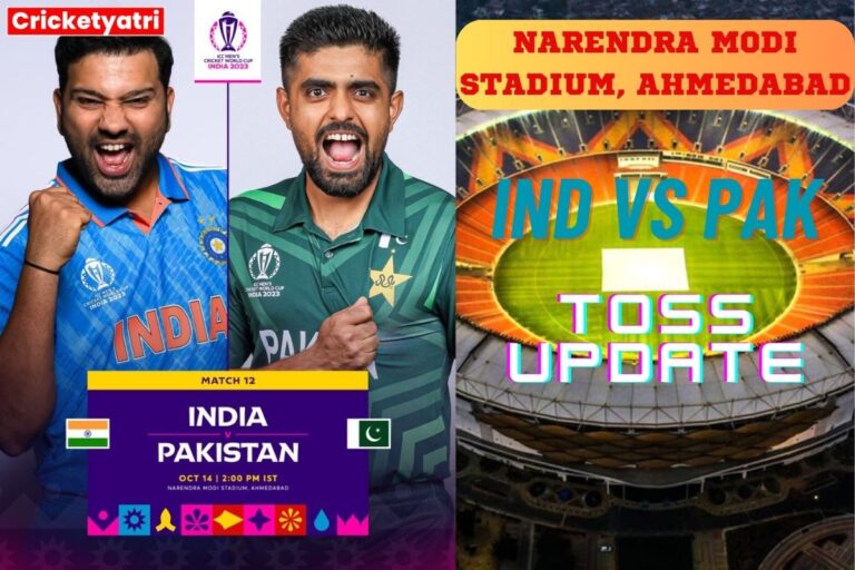 IND vs PAK Toss Update