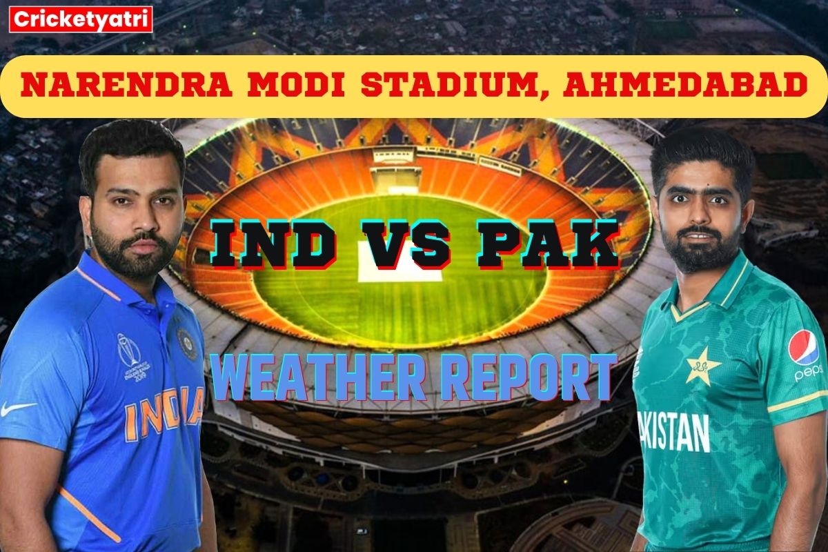 IND vs PAK Weather Report