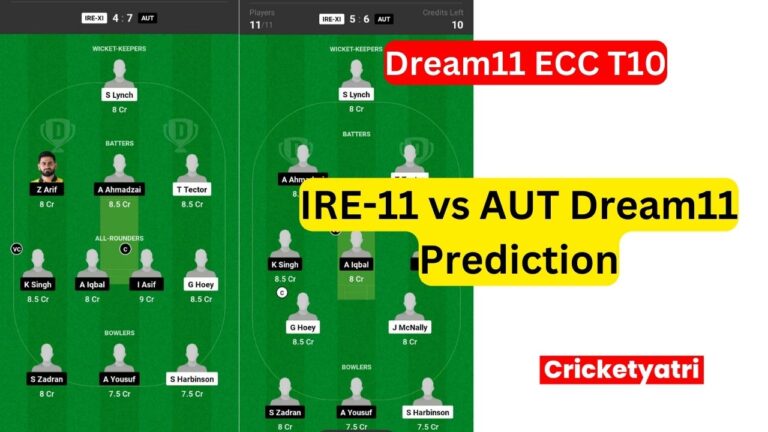 IRE-11 vs AUT Dream11