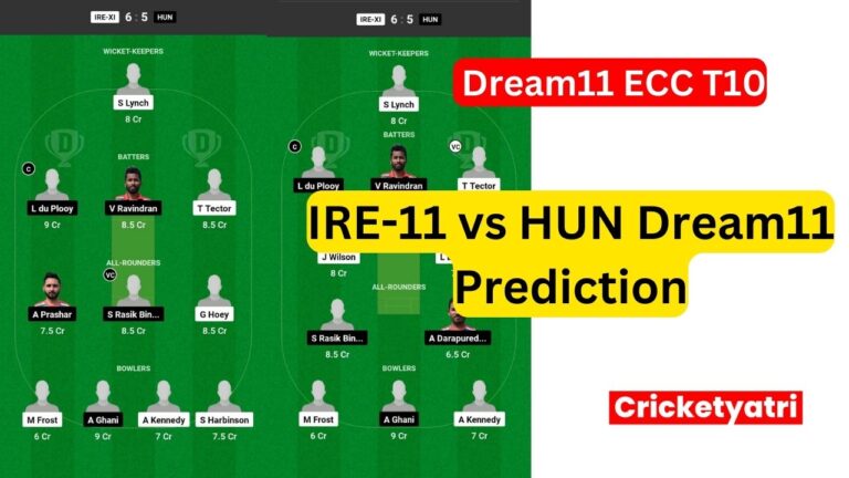 IRE-11 vs HUN Dream11