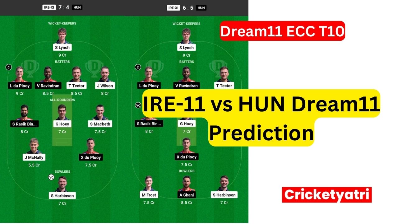 IRE-11 vs HUN Dream11