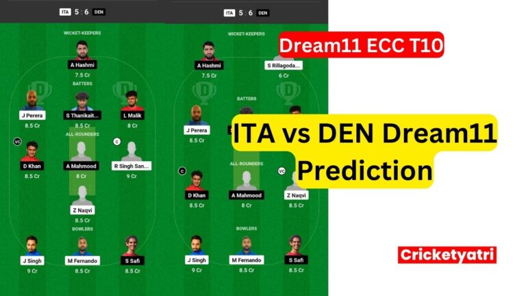 ITA vs DEN Dream11