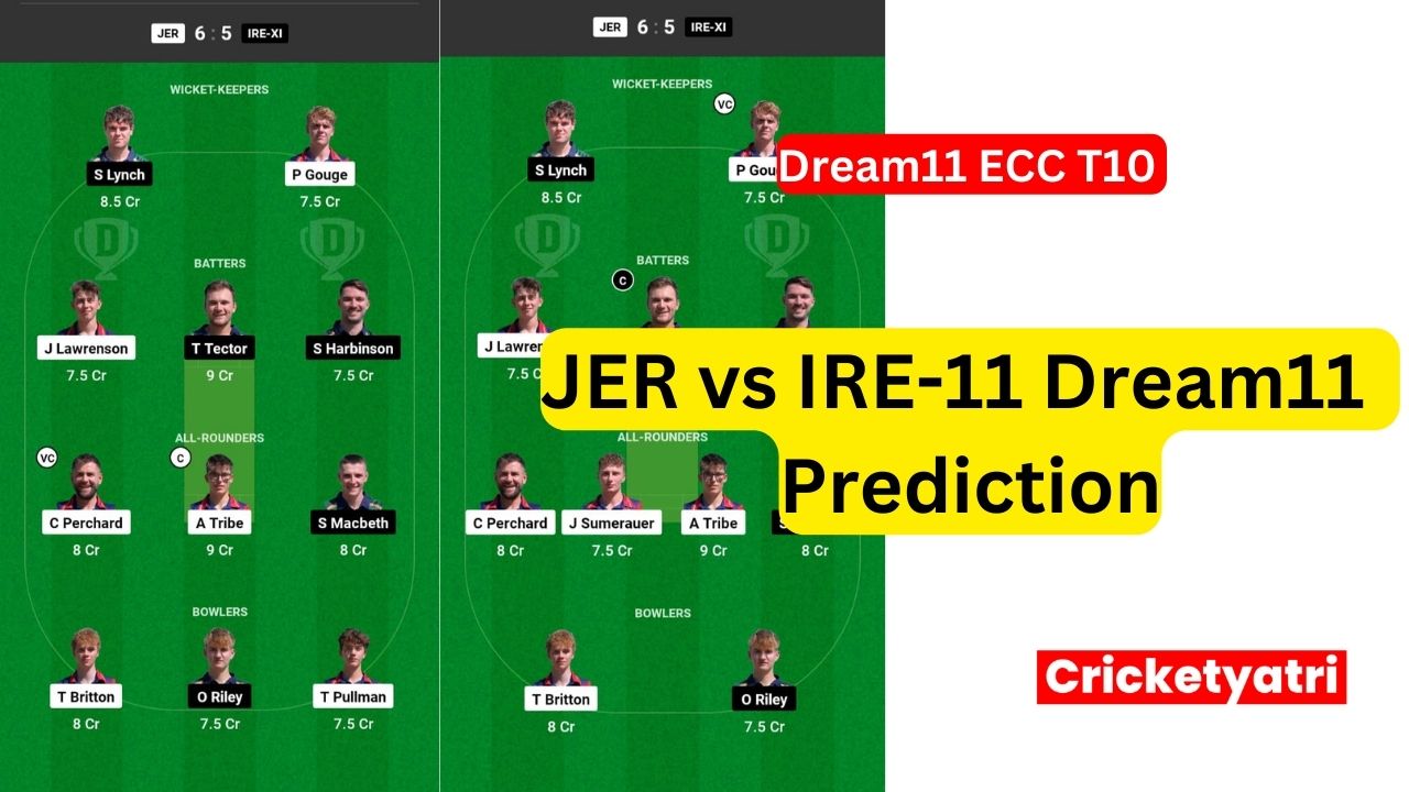 JER vs IRE-11 Dream11