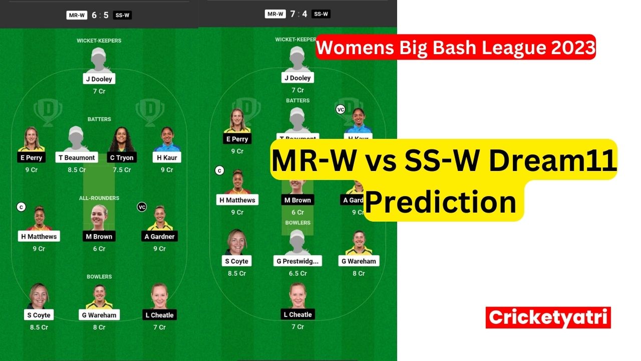 MR-W vs SS-W Dream11