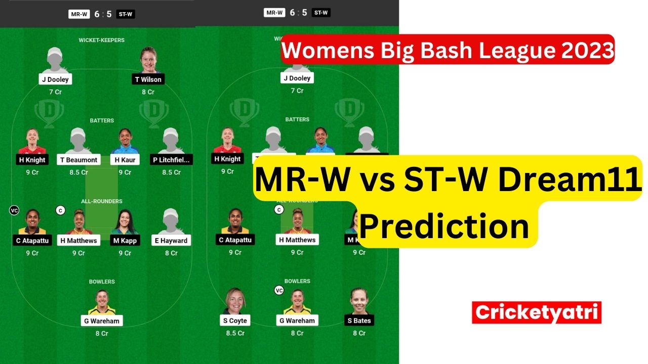 MR-W vs ST-W Dream11