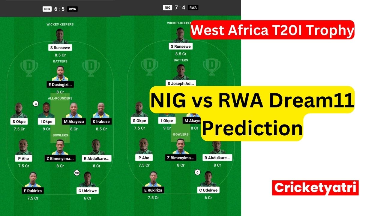 NIG vs RWA Dream11